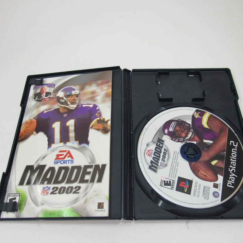 Madden‎ NFL 2002 (Sony PlayStation 2, PS2, 2001)  1